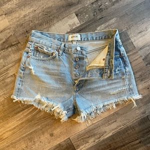 NEW Agolde Parker cut off shorts